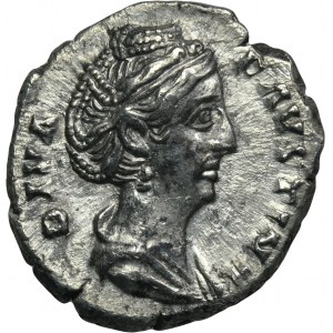 Roman Imperial, Faustina I, Posthumous Denarius