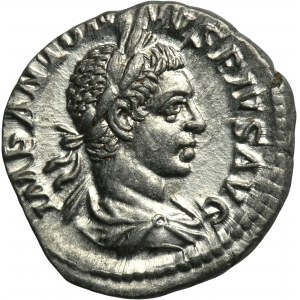 Roman Imperial, Elagabalus, Denarius