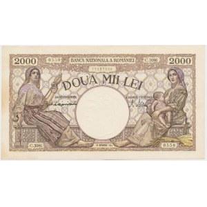 Romania, 2.000 Lei 1944