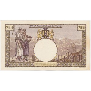Romania, 2.000 Lei 1944