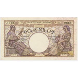 Romania, 2.000 Lei 1943