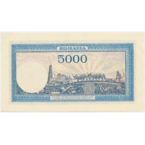 Romania, 5.000 Lei 1944