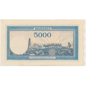 Rumunsko, 5 000 lei 1945