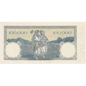 Rumunsko, 100 000 lei 1946