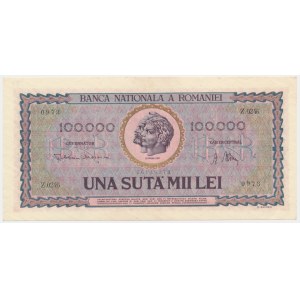 Rumunia, 100.000 lei 1947
