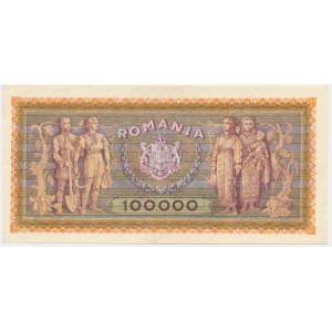 Rumunsko, 100 000 lei 1947