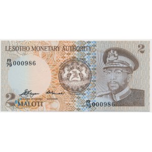 Lesotho, 2 maloti 1979