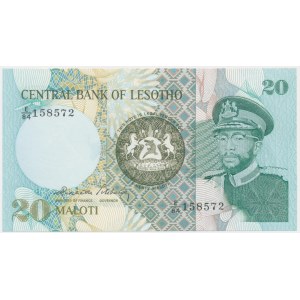 Lesotho, 20 Maloti (1981-1984)