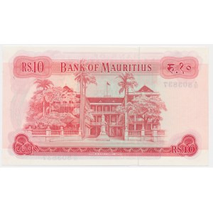 Maurícius, 10 rupií (1967-1982)
