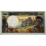 Francie, Tahiti, 500 franků 1985