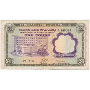 Nigéria, £1 (1968)