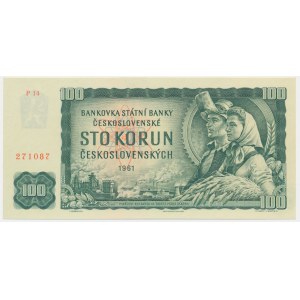 Czechoslovakia, 100 Korun 1961