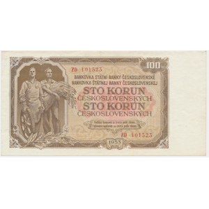 Czechoslovakia, 100 Korun 1953