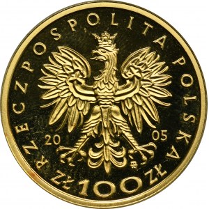 100 zlatých 2005 Augustus II Silný