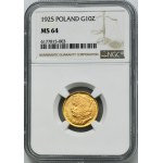 10 zlatých 1925 Chrobry - NGC MS64