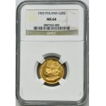 20 złotych 1925 Chrobry - NGC MS64