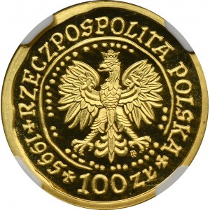 100 złotych 1995 Orzeł Bielik - NGC PF69 ULTRA CAMEO