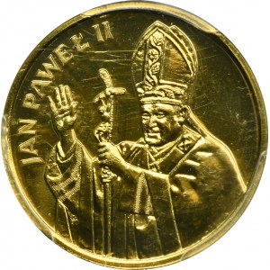 1,000 gold 1982 John Paul II, Valcambi - PCGS PR68 CAM