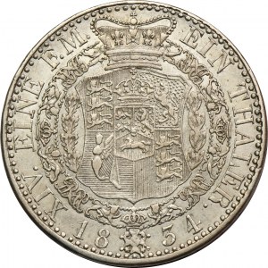 Germany, Braunschweig-Calenberg-Hannover, Wilhelm IV, Thaler Hannover 1834 B