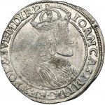 John II Casimir, 1/4 Thaler, Posen 1651 AT - VERY RARE, crowned bust