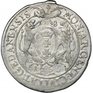 John II Casimir, 1/4 Thaler Danzig 1656 GR