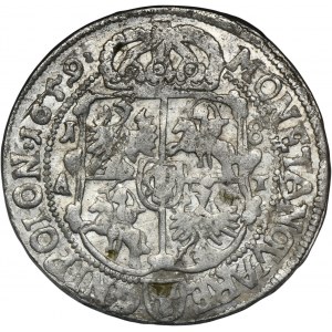 John II Casimir, 1/4 Thaler Posen 1659 AT