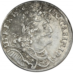 John II Casimir, 1/4 Thaler Fraustadt 1653 MW