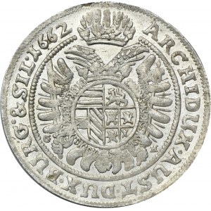 Slezsko, Habsburská vláda, Leopold I., 15 Krajcarů Vratislav 1662 GH - NEZNÁMÝ, KRÁSNÝ