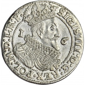 Sigismund III Vasa, 1/4 Thaler Danzig 1625 - P: