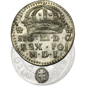Sigismund III Vasa, Groschen Krakau 1609 - RARE