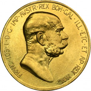 Rakousko, František Josef I., 100 korun Vídeň 1908