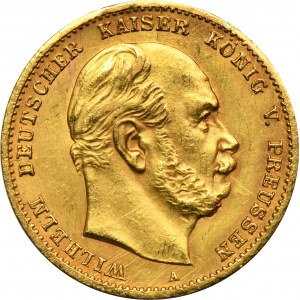 Germany, Prussia, Wilhelm I, 10 Mark Berlin 1872 A