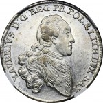 Xaver as administrator, 2/3 Thaler Dresden 1765 EDC - NGC AU58 - RARE