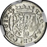 Sliezsko, Karniowské kniežatstvo, John George, 3 Krajcary Karniów 1617 - NGC MS61