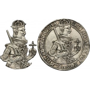 Sigismund III Vasa, Thaler Thorn 1630 II - RARE