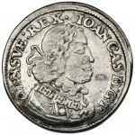 John II Casimir, 1/4 Thaler Bromberg 1651 CG - RARE