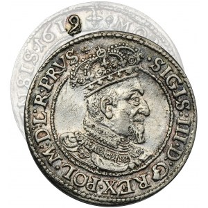 Zikmund III Vasa, Ort Danzig 1619 SB - ROTH, změna z 1618