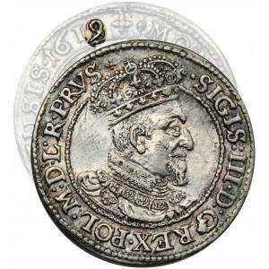 Žigmund III Vasa, Ort Danzig 1619 SB - ROTH, zmena z 1618