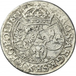 John II Casimir 6 Groschen Krakau 1661 TLB