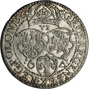 Žigmund III Vasa, šiesty z Malborku 1596 - malá busta