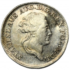 Poniatowski, Musterdruck eines Dukaten in Silber Warschau 1779 EB - SEHR RAR