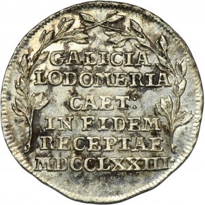 Galícia a Lodoméria, žetón 1773