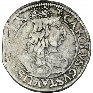 Elbląg pod panowaniem szwedzkim, Karol X Gustaw, Ort Elbląg 1657 NH - RZADKI