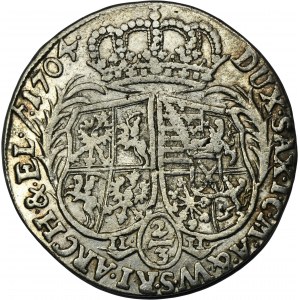 Augustu II the Strong, 2/3 Thaler (gulden) Dresden 1704 ILH