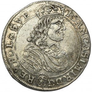 John II Casimir, 1/4 Thaler Bromberg 1668 TLB