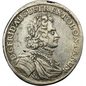 August II Silný, 2/3 toliarov (guldenov) Drážďany 1698 ILH