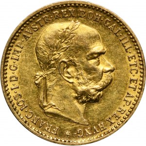 Austria, Franz Josef I, 10 Corona Wien 1897