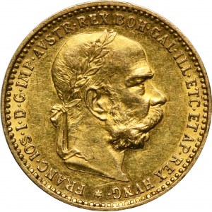 Rakousko, František Josef I., 10 korun Vídeň 1897