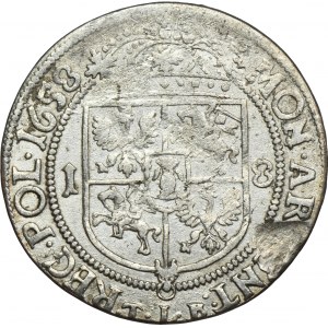 John II Casimir, 1/4 Thaler Krakau 1658 TLB