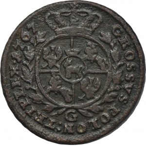 Poniatowski, 3 Groschen Krakau 1767 G